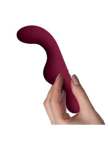 ROCKS-OFF - VIBRADOR PONTO G RUBY GLOW BLUSH VERMELHO