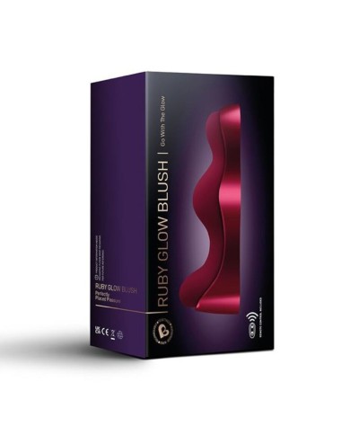 ROCKS-OFF - VIBRADOR PONTO G RUBY GLOW BLUSH VERMELHO ROCKS-OFF - VIBRADOR PONTO G RUBY GLOW BLUSH VERMELHO