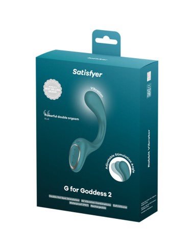 SATISFYER - G FOR FODDES 2 COELHO VIBRADOR GARRAFA VERDE