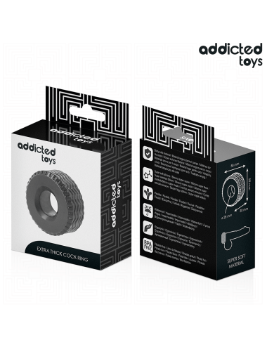 ADDICTED TOYS - ANEL DE PÉ EXTRA GROSSO