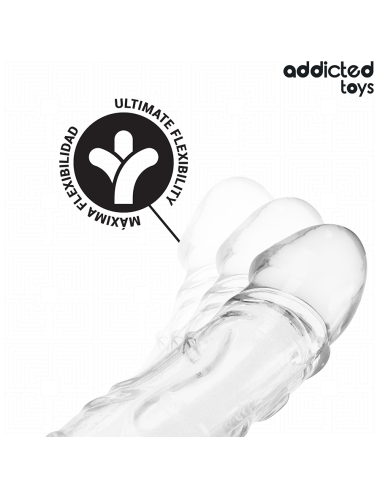 ADDICTED TOYS - EXTENSÃO DE PÊNIS TRANSPARENTE 27 CM