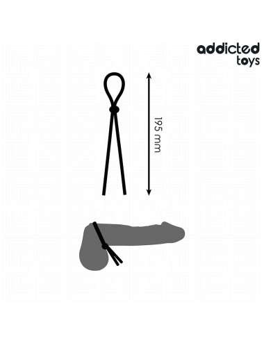 ADDICTED TOYS - CORDA DE SILICONE PARA O PÊNIS DE ALÇA ÚNICA
