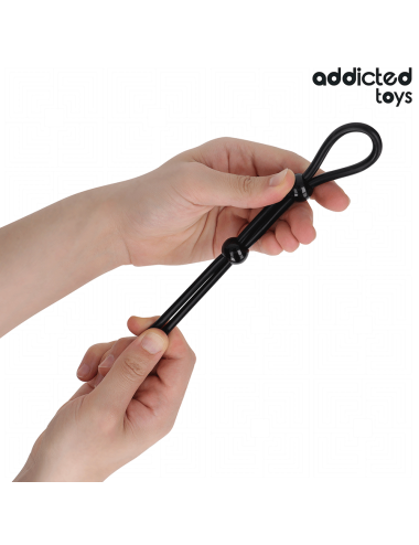ADDICTED TOYS - CORDA DE SILICONE PARA O PÊNIS DE ALÇA DUPLA