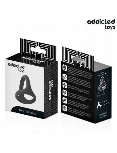 ADDICTED TOYS - ANEL TRIPLO GROSSO PARA O PÊNIS