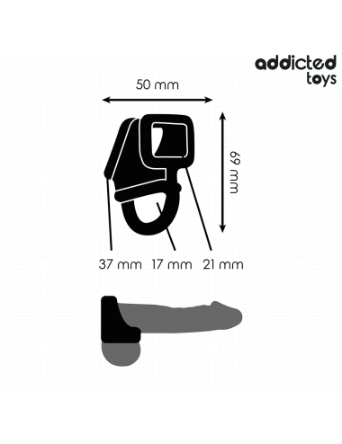 ADDICTED TOYS - ANEL DE GAIOLA PARA PÊNIS