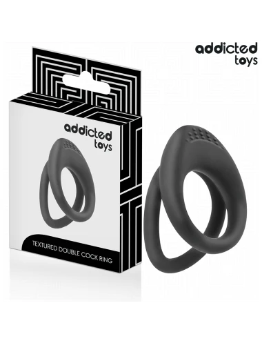 ADDICTED TOYS - ANEL DE PÊNIS COM DUPLA TEXTURA