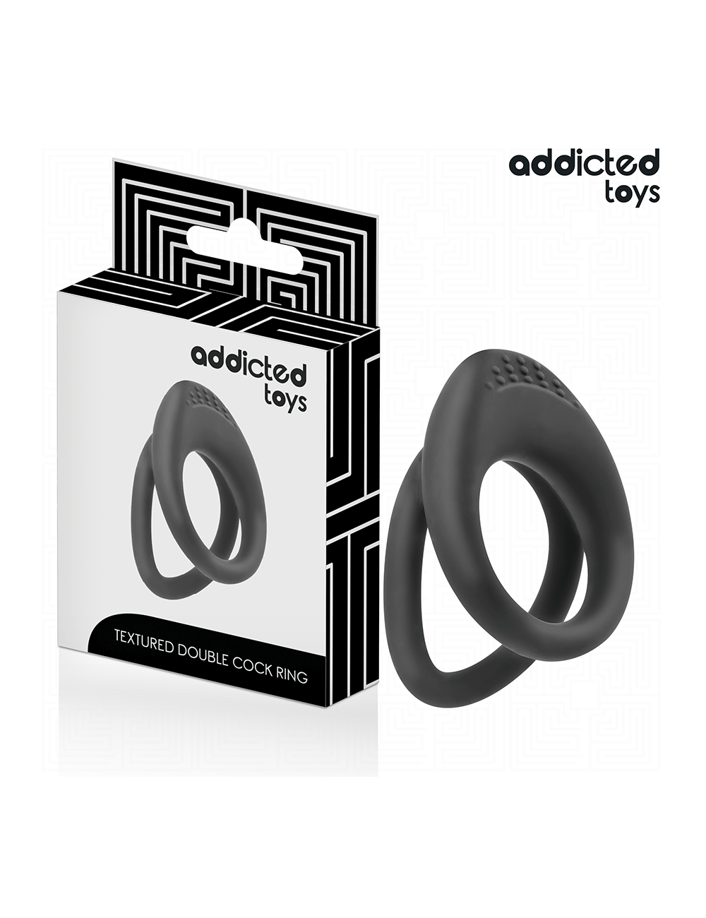 ADDICTED TOYS - ANEL DE PÊNIS COM DUPLA TEXTURA