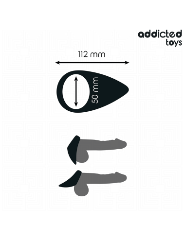 ADDICTED TOYS - ANEL DE PÊNIS EM FORMA DE LÁGRIMAS