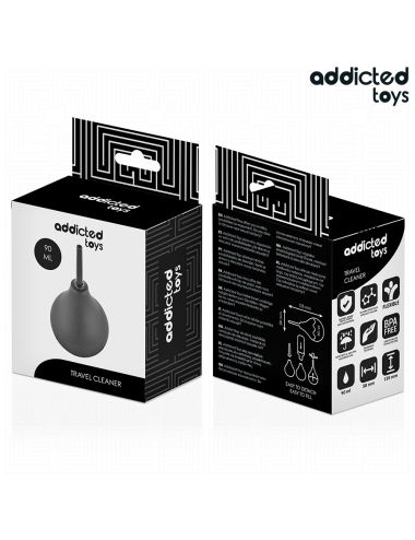 ADDICTED TOYS - LIMPADOR ANAL DE VIAGEM TAMANHO S 90 ML