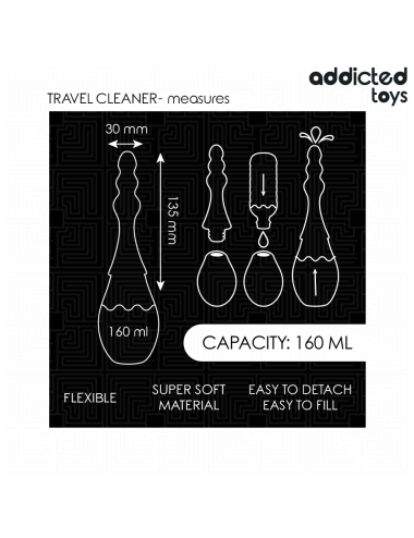 ADDICTED TOYS - LIMPADOR DE VIAGEM MODELO 4