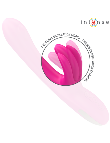 INTENSE - BRITNEY MULTIFUNCIONAL RABBIT VIBRADOR 23 CM ROSA