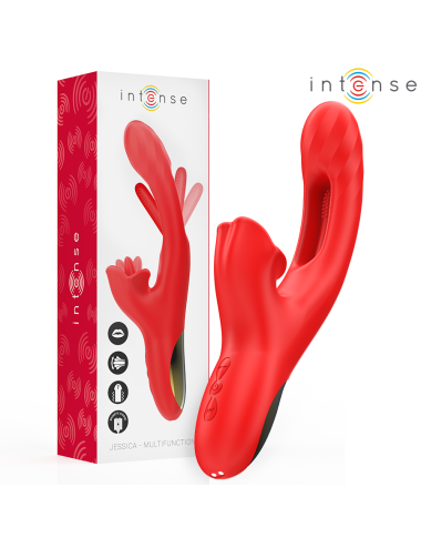 INTENSE - JESSICA MULTIFUNCIONAL VIBRADOR ESTIMULAÇÃO DO CLITÓRIS 24