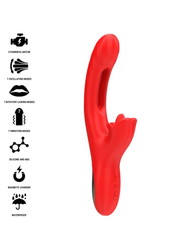 INTENSE - JESSICA MULTIFUNCIONAL VIBRADOR ESTIMULAÇÃO DO CLITÓRIS 24