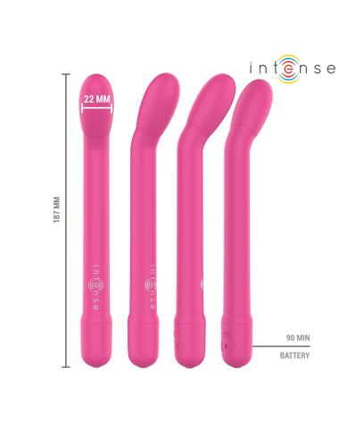 INTENSE - ESTIMULADOR DE PONTO G ROSA