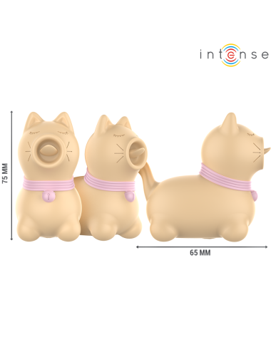INTENSE - ESTIMULADOR DE CLITÓRIS PARA CACHORRO AMARELO