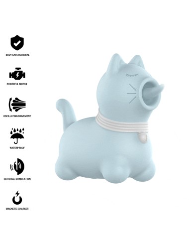 INTENSE - ESTIMULADOR DE CLITÓRIS PARA CACHORRO AZUL