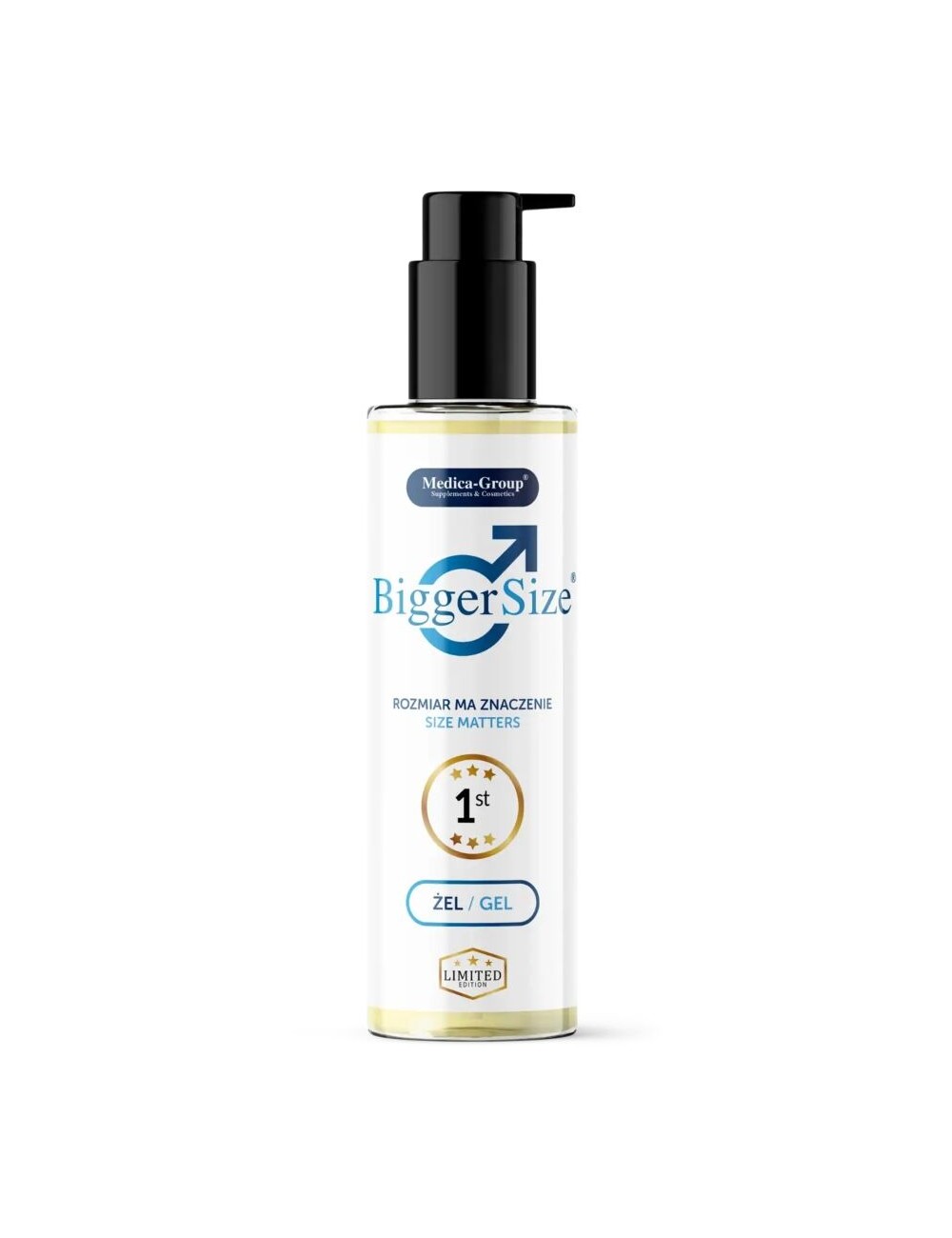 MEDICA GROUP - GEL ÍNTIMO DE TAMANHO MAIOR PARA HOMENS 150 ML