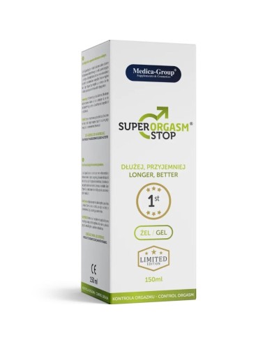 MEDICA GROUP - SUPER ORGASM STOP GEL ÍNTIMO PARA HOMENS 150 ML