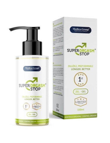MEDICA GROUP - SUPER ORGASM STOP GEL ÍNTIMO PARA HOMENS 150 ML