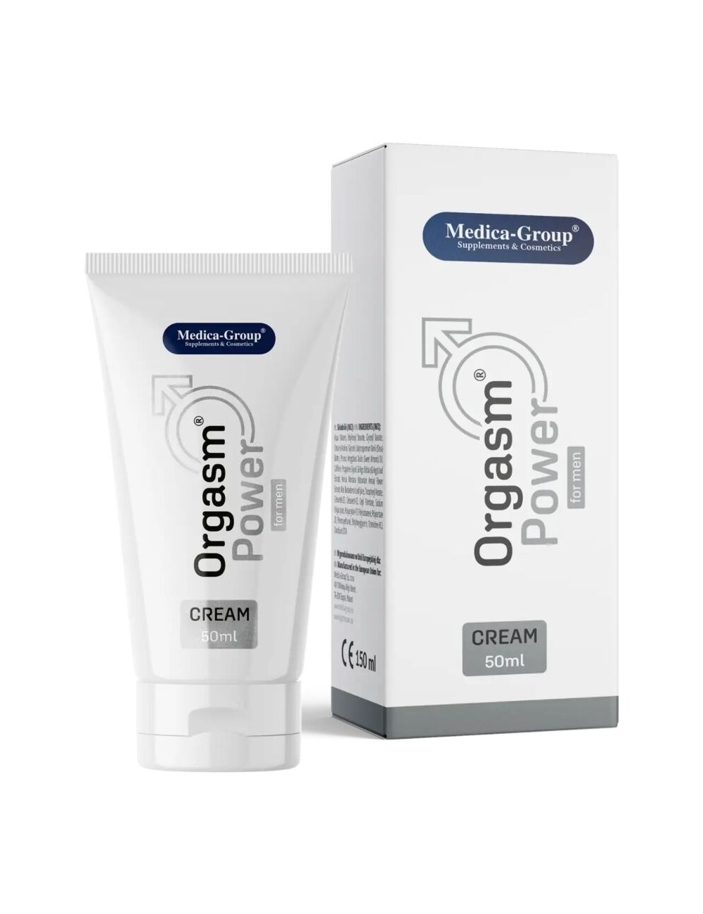 MEDICA GROUP - CREME ÍNTIMO ORGASM POWER PARA HOMENS 50 ML