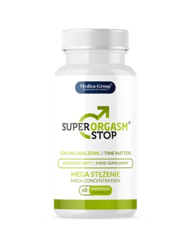 MEDICA GROUP - SUPER ORGASMO PARAR DE RETARDAR PARA HOMENS 60 CÁPSULAS