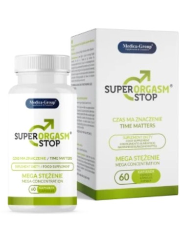 MEDICA GROUP - SUPER ORGASMO PARAR DE RETARDAR PARA HOMENS 60 CÁPSULAS