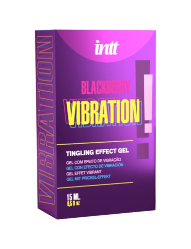 INTT RELEASES - GEL VIBRANTE LÍQUIDO SABOR AMORA 15 ML