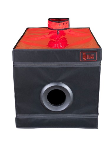 SECRET DOME - KINK CLUB LA NICHE CABIN PRETO E VERMELHO