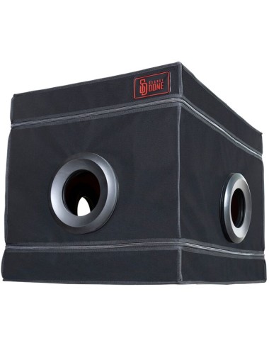 SECRET DOME - KINK CLUB LA NICHE CABIN PRETO E VERMELHO