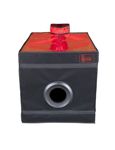 SECRET DOME - KINK CLUB LA NICHE CABIN PRETO E VERMELHO