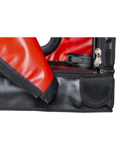 SECRET DOME - KINK CLUB LA NICHE CABIN PRETO E VERMELHO