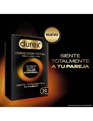 DUREX - TOTAL CONNECTION ULTRA FINE PLUS SEM LÁTEX 20 UNIDADES
