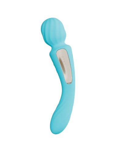 LELO - VIBRADOR SWITCH WANDA DUPLA ESTIMULAÇÃO AQUA