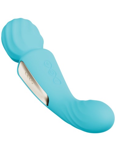 LELO - VIBRADOR SWITCH WANDA DUPLA ESTIMULAÇÃO AQUA