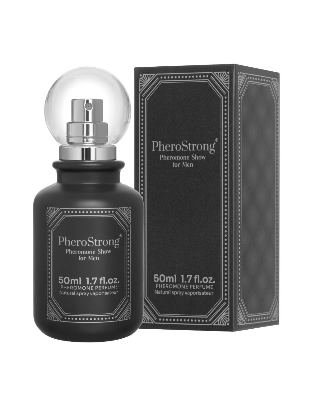 PHEROSTRONG - PERFUME FEROMONAS SHOW PARA HOMENS 50 ML PHEROSTRONG - PERFUME FEROMONAS SHOW PARA HOMENS 50 ML