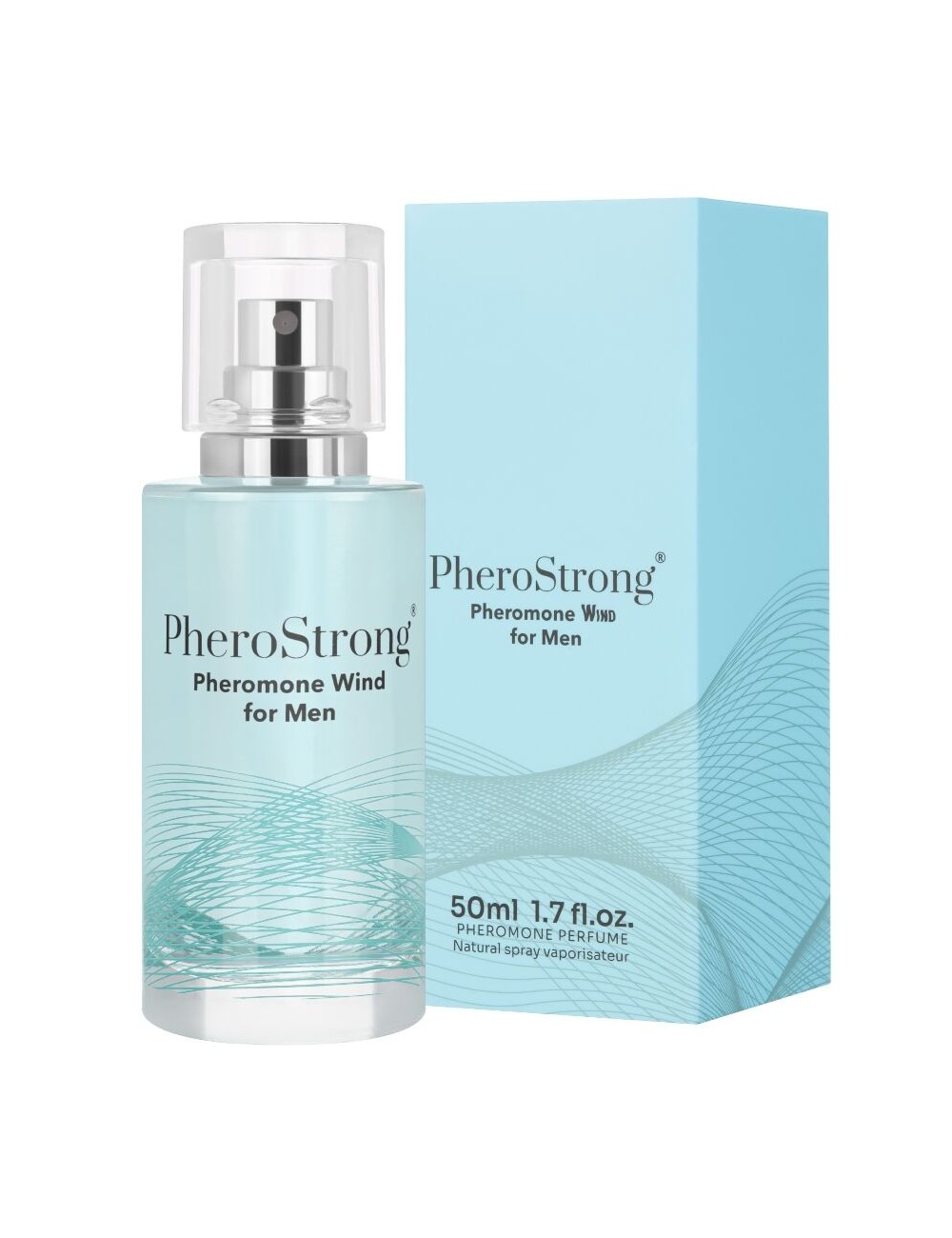 PHEROSTRONG - PERFUME FEROMONAS WIND PARA HOMENS 50 ML PHEROSTRONG - PERFUME FEROMONAS WIND PARA HOMENS 50 ML
