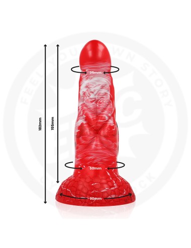 ÉPICO - DILDO AGNIS CRIMSON FIRE