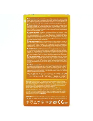 SKINS - PRESERVATIVOS BANANA PREMIUM PACOTE COM 8