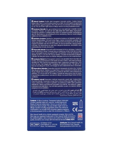 SKINS - PRESERVATIVOS NATURAIS PREMIUM PACOTE 16