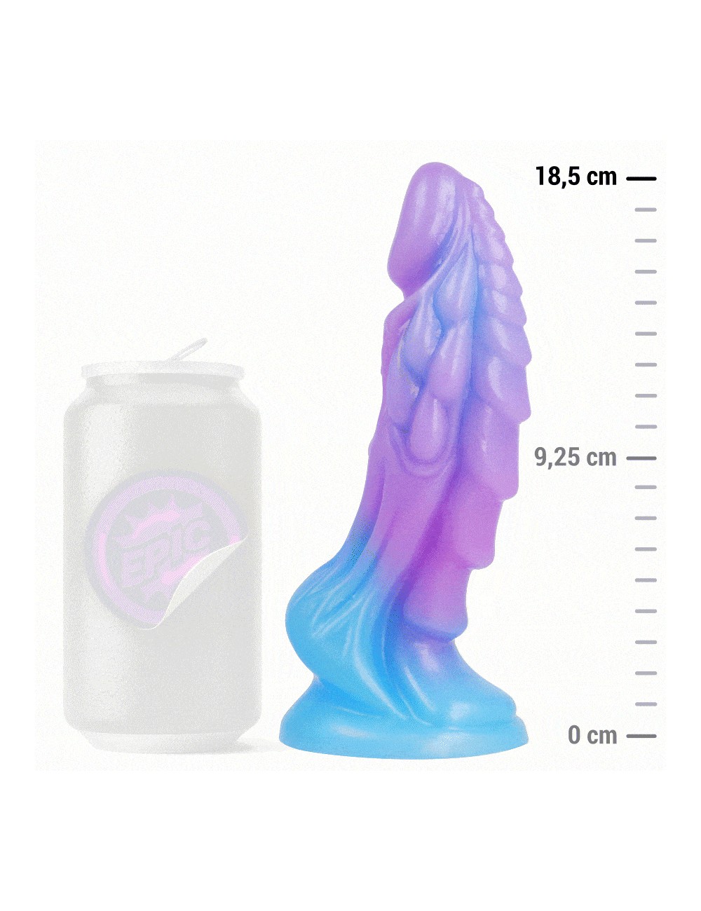 EPIC - DILDO SAFIRA LUNAR GLOW EPIC - DILDO SAFIRA LUNAR GLOW