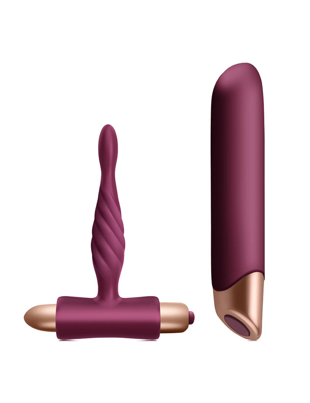 CLIMAXIMUM - KIT RAPTURE VIBRADOR CLÁSSICO + PLUG ANAL PARA INICIANTES CLIMAXIMUM - KIT RAPTURE VIBRADOR CLÁSSICO + PLUG ANAL PARA INICIANTES
