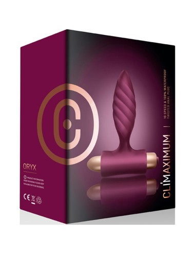 CLIMAXIMUM - PLUG ANAL TORCIDO ORYX