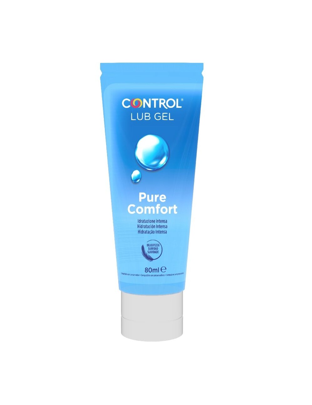 CONTROL - LUBRIFICANTE DE HIDRATAÇÃO INTENSA PURE COMFORT 80 ML