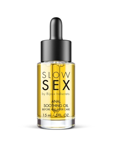 BIJOUX INDISCRETS - ÓLEO ANAL CALMANTE PARA SEXO LENTO 15 ML
