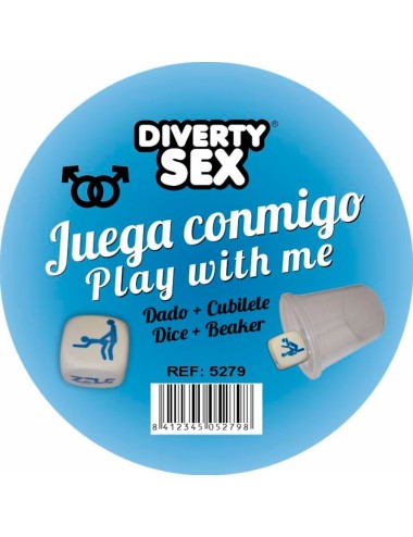 DIABLO PICANTE - DADOS DUROS BRANCOS COM POSIÇÕES DE HOMENS E CUBO