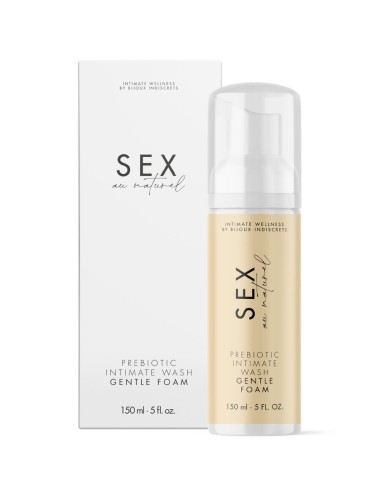 BIJOUX INDISCRETS - SEX AU NATUREL GEL ÍNTIMO PREBIÓTICO COM ESPUMA 150 ML