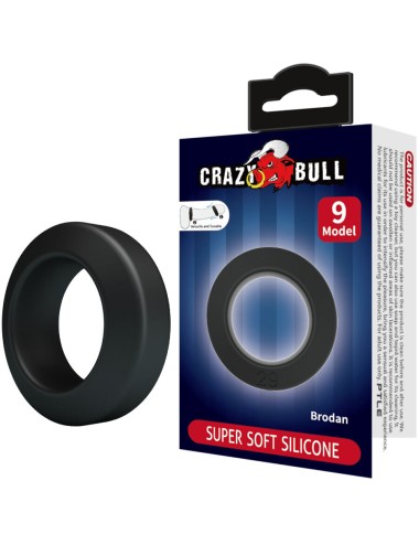 CRAZY BULL - ANEL DE SILICONE BRODAN MODELO 9