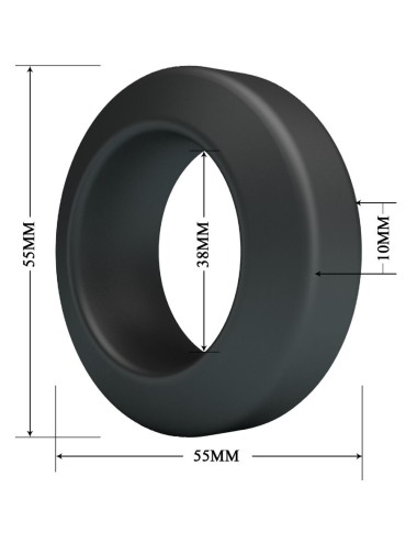 CRAZY BULL - ANEL DE SILICONE BRODAN MODELO 9