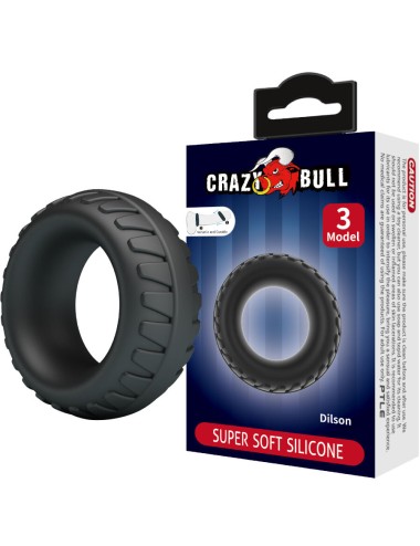 CRAZY BULL - ANEL DE SILICONE DILSON MODELO 3