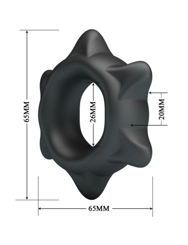 CRAZY BULL - ANEL DE SILICONE ETHANIEL MODELO 11